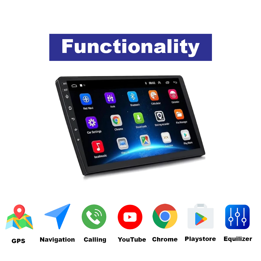 9-Inch Android Car Music System 2GB RAM, 32GB Storage - Image 3